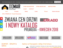 Tablet Screenshot of domar.biz.pl